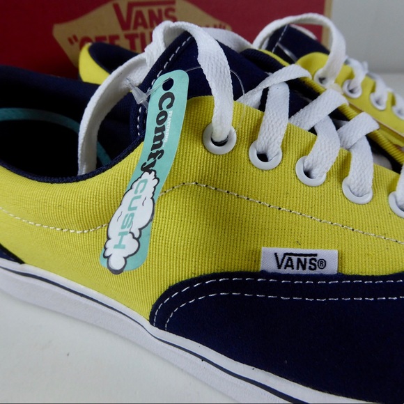 Vans ComfyCush Era Suede Canvas Sneakers NIB 2Tone - Picture 2 of 7